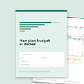 Planificateur budget et dettes (PDF imprimable)